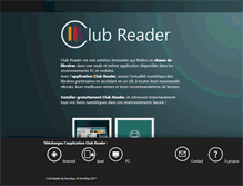 Tablet Screenshot of club-reader.com